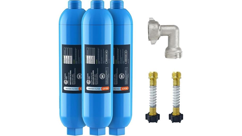 marine water filter pack