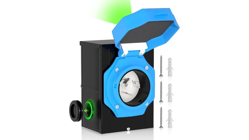marsflex 50 amp inlet