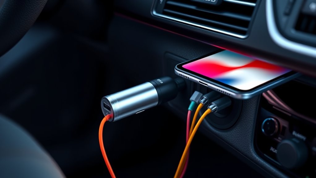 match power and ports