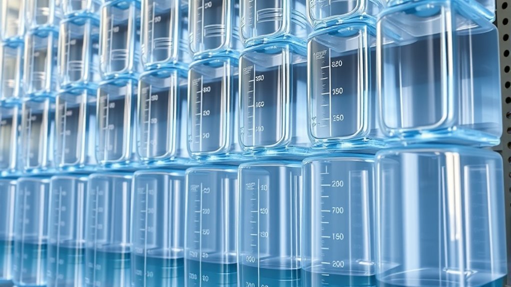 measuring water storage capacity