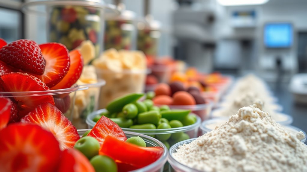 medical device freeze dried food