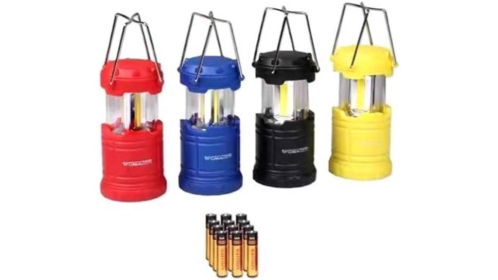 mini portable camping lanterns