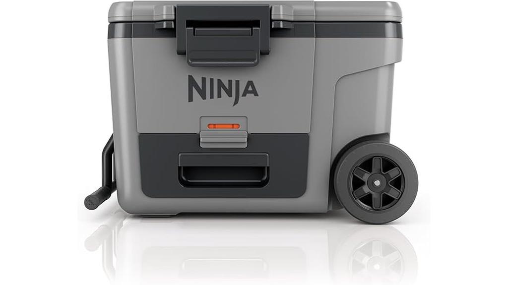 ninja frostvault cooler wheels
