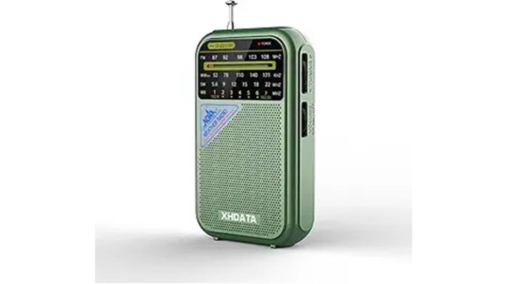 noaa portable weather radio