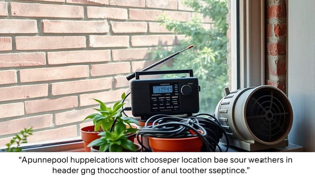 optimal radio antenna positioning