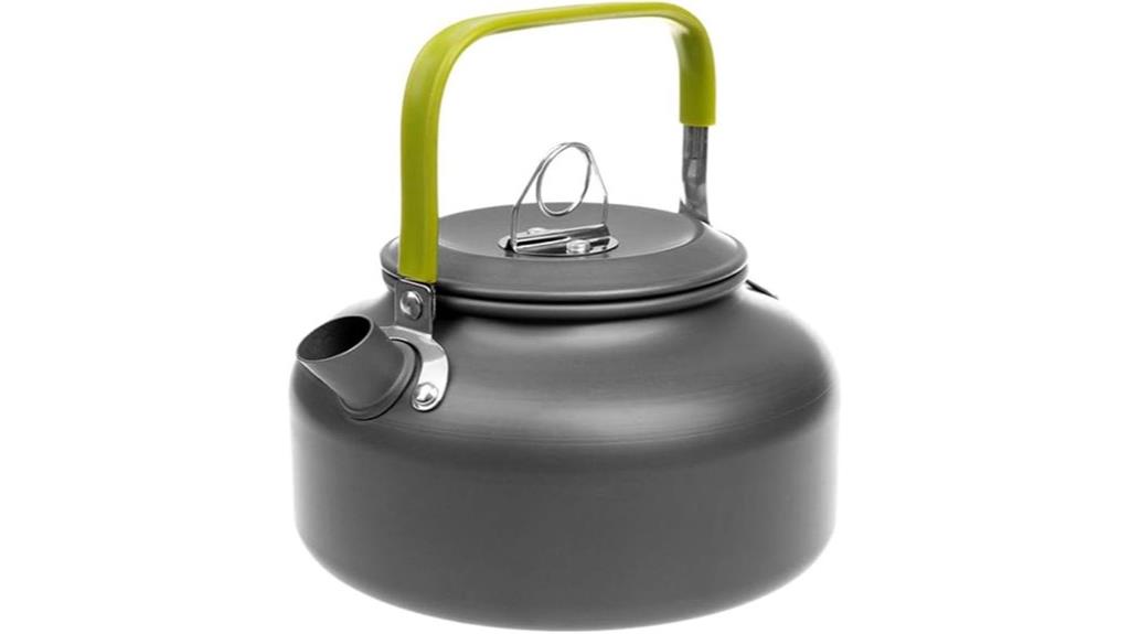 portable 0 8l camping kettle