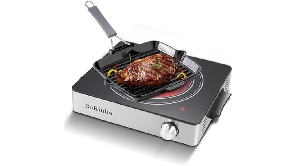 portable 1800w infrared cooker