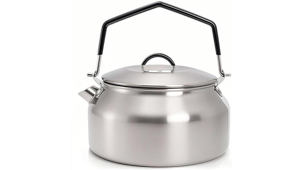 portable 1l camping kettle