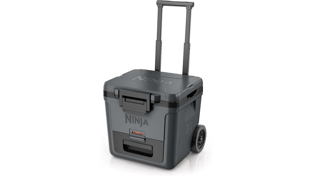 portable 30qt cooler with wheels