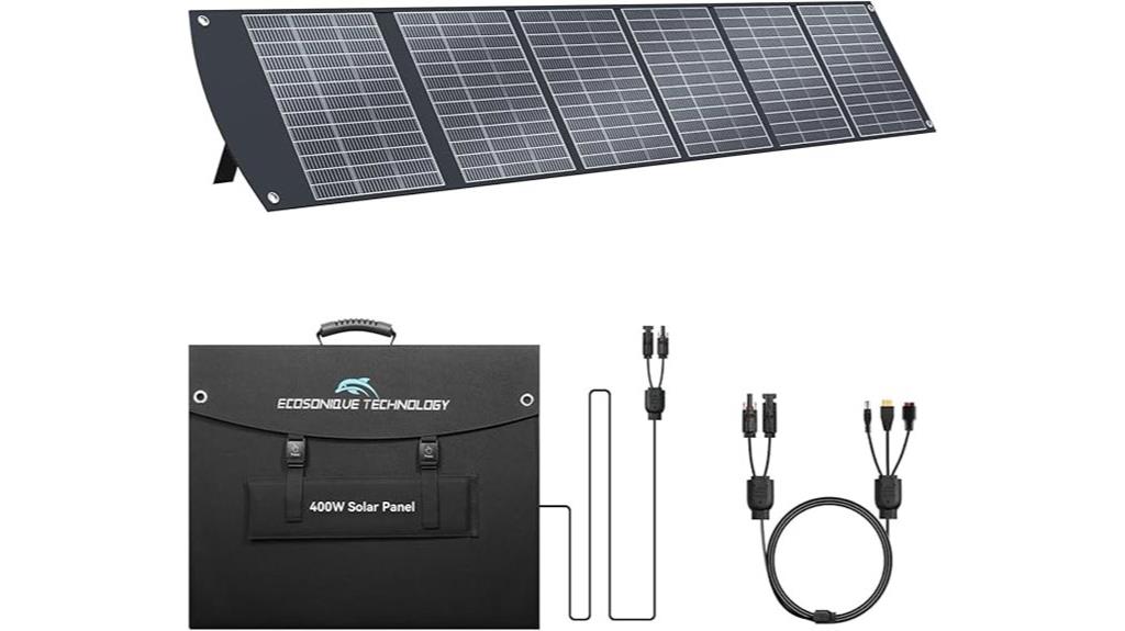 portable 400w solar panel