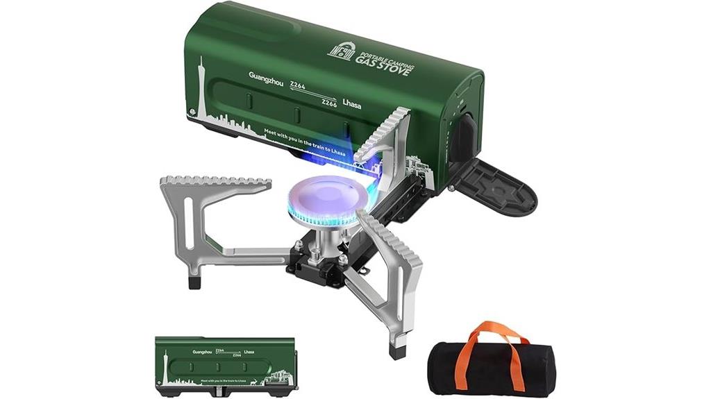 portable butane camping stove