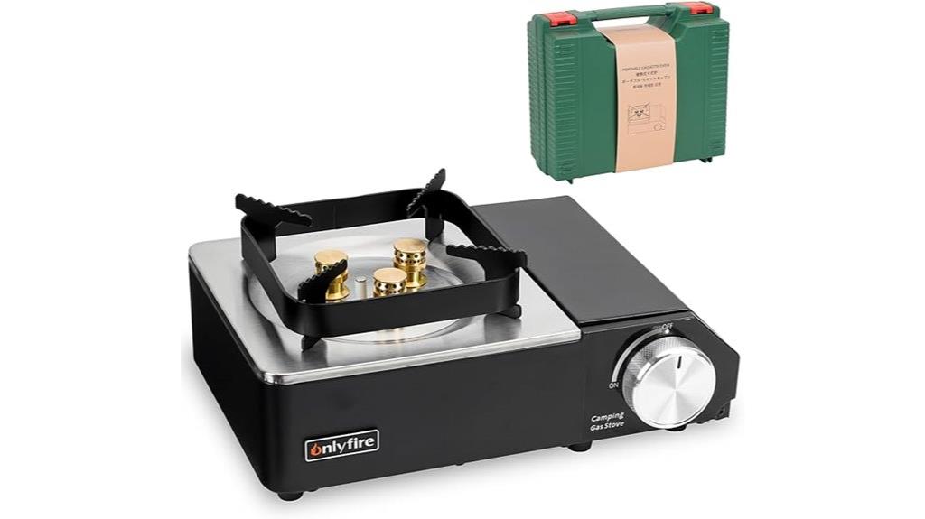portable butane stove case