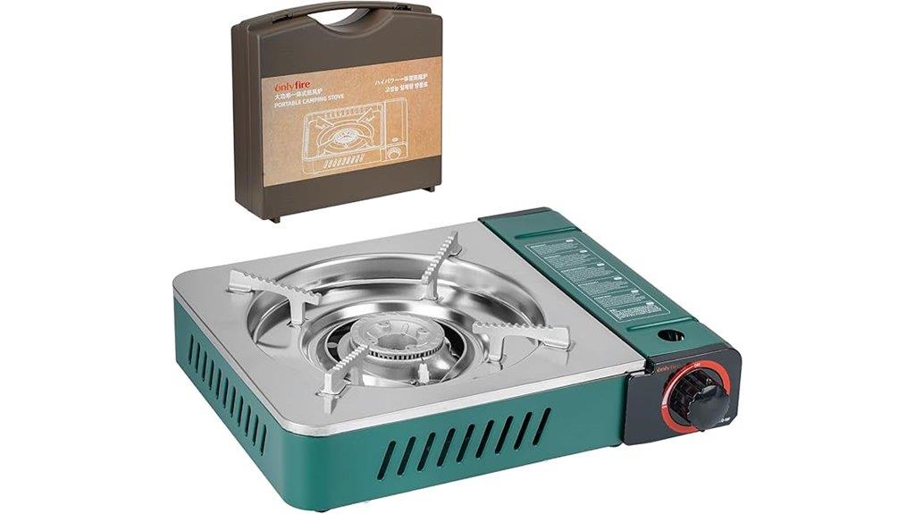 portable butane stove case