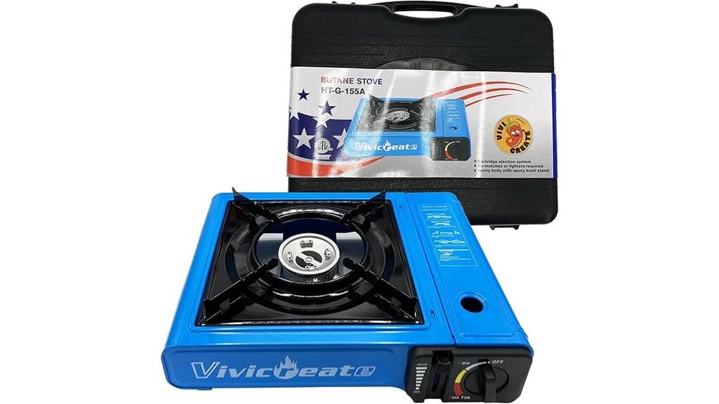 portable camping butane stove
