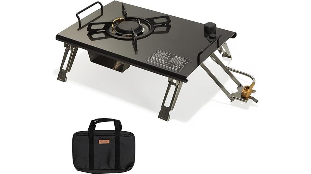 portable camping gas stove