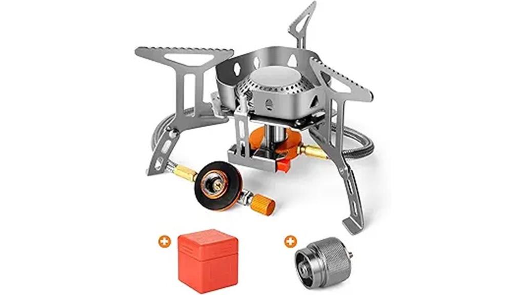 portable camping stove adapter