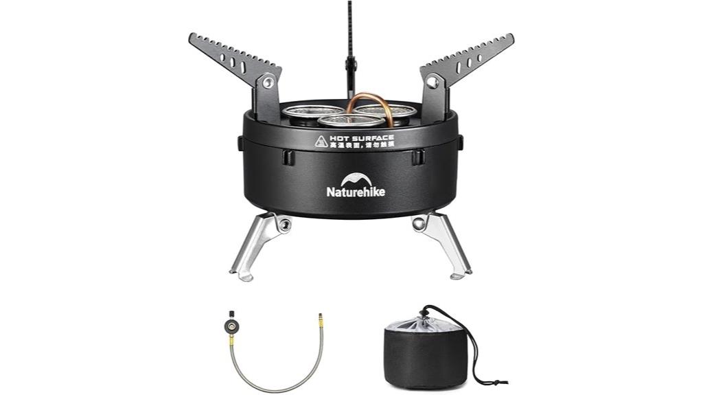 portable camping stove set