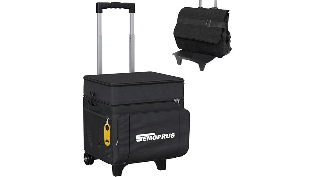 portable cooler with wheels
