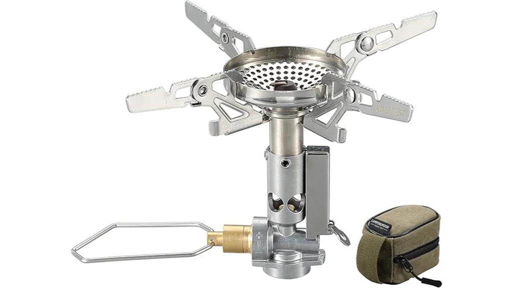 portable foldable canister stove