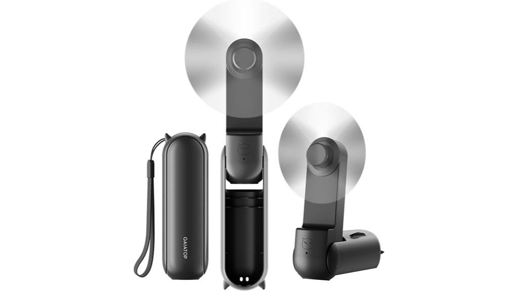 portable foldable travel fan