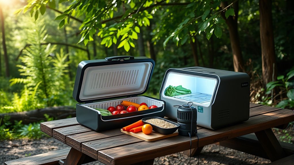 portable fridge meal prep