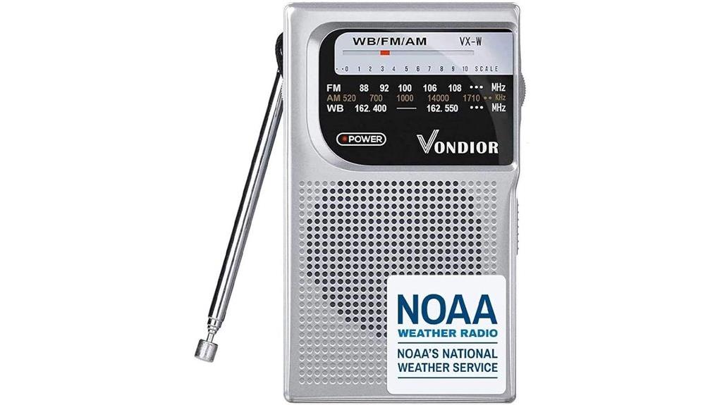 portable noaa weather radio