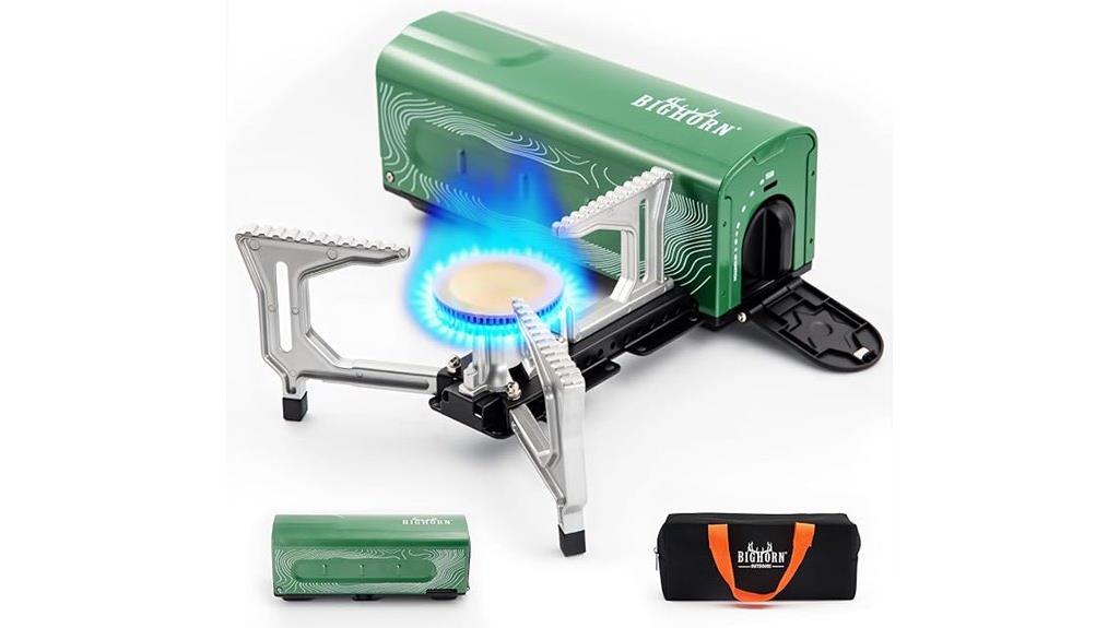 portable outdoor butane stove