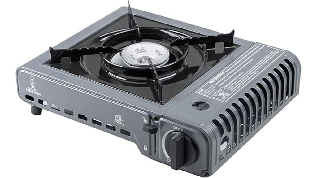 portable penguin camping stove