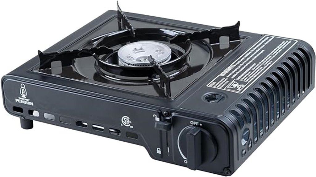 portable penguin camping stove