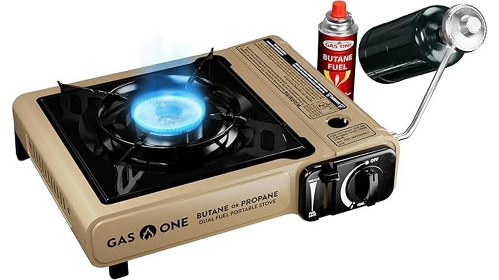 portable propane camping stove