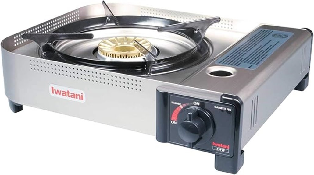 portable single burner butane cooktop