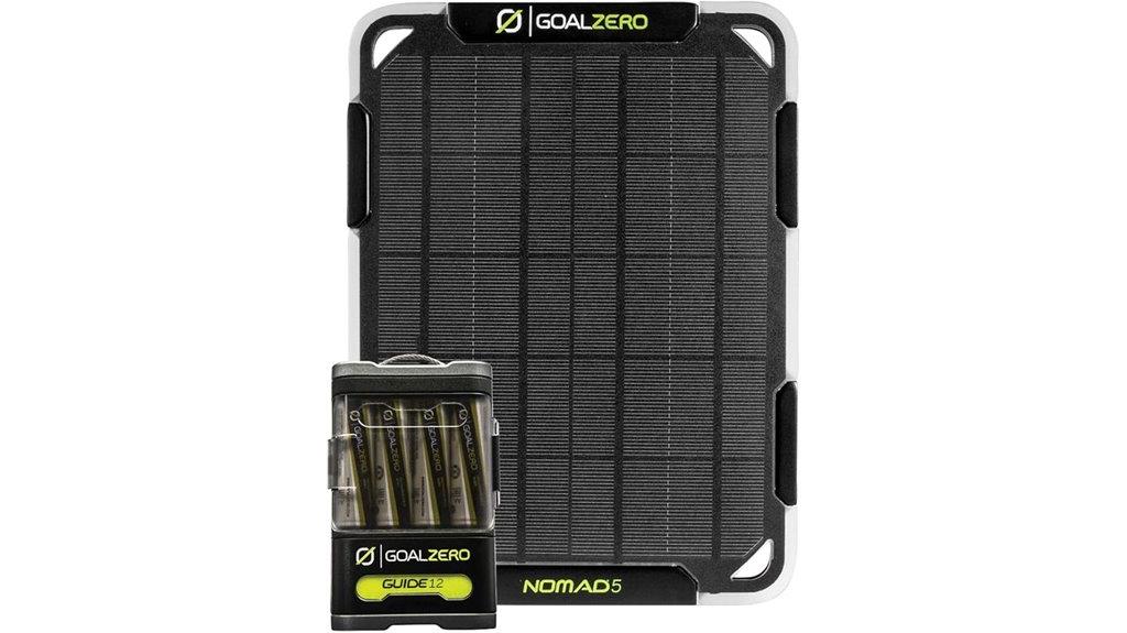 portable solar power kit