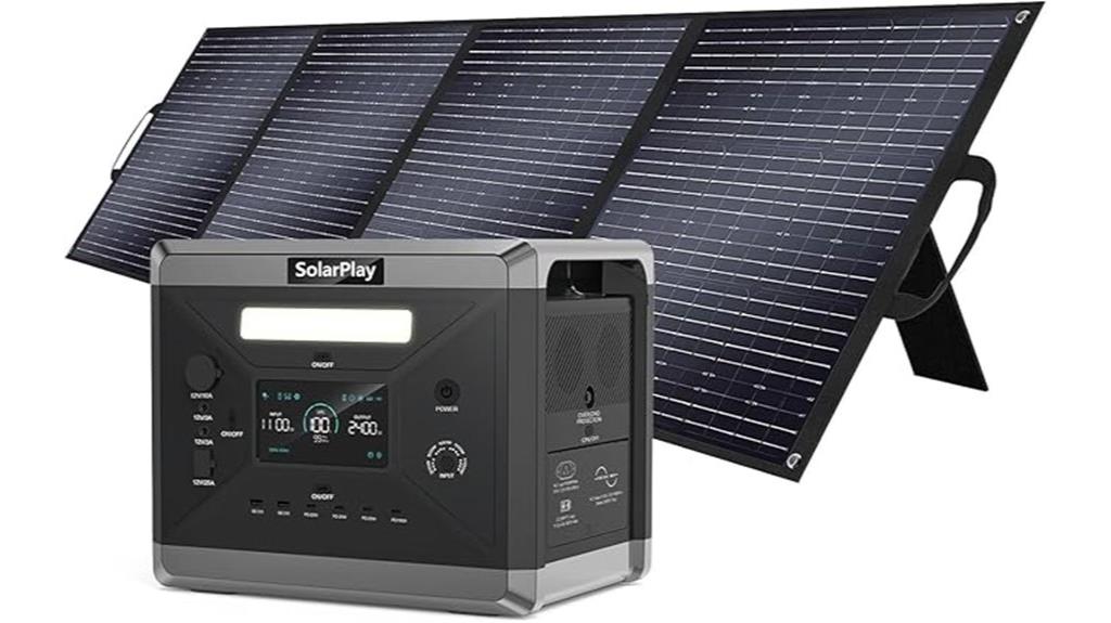 portable solar power station