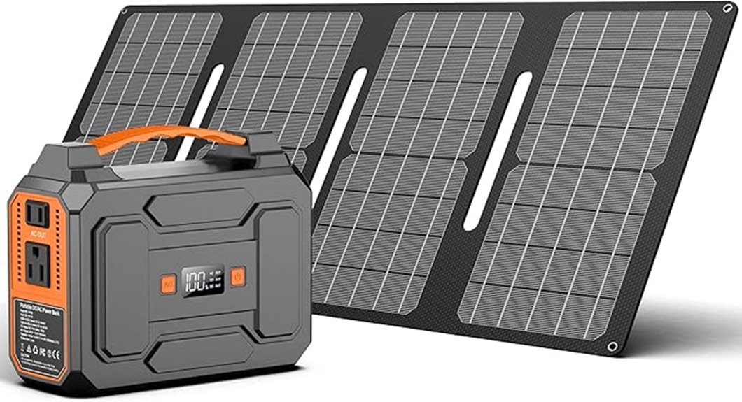 portable solar power station