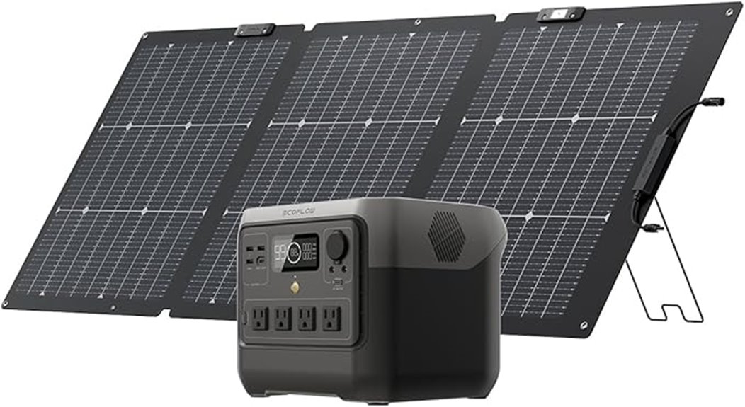 portable solar power station