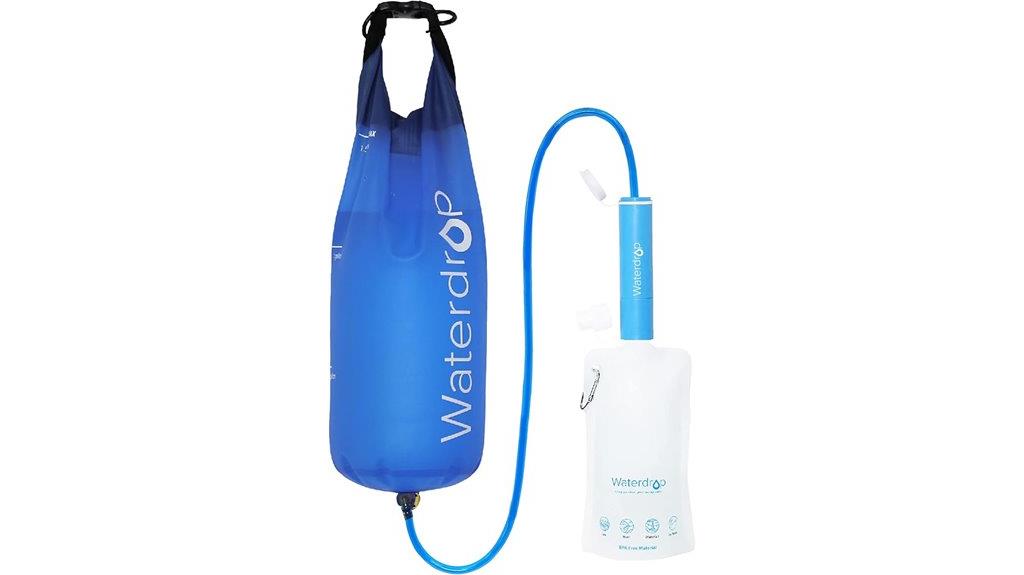 portable water filtration straw