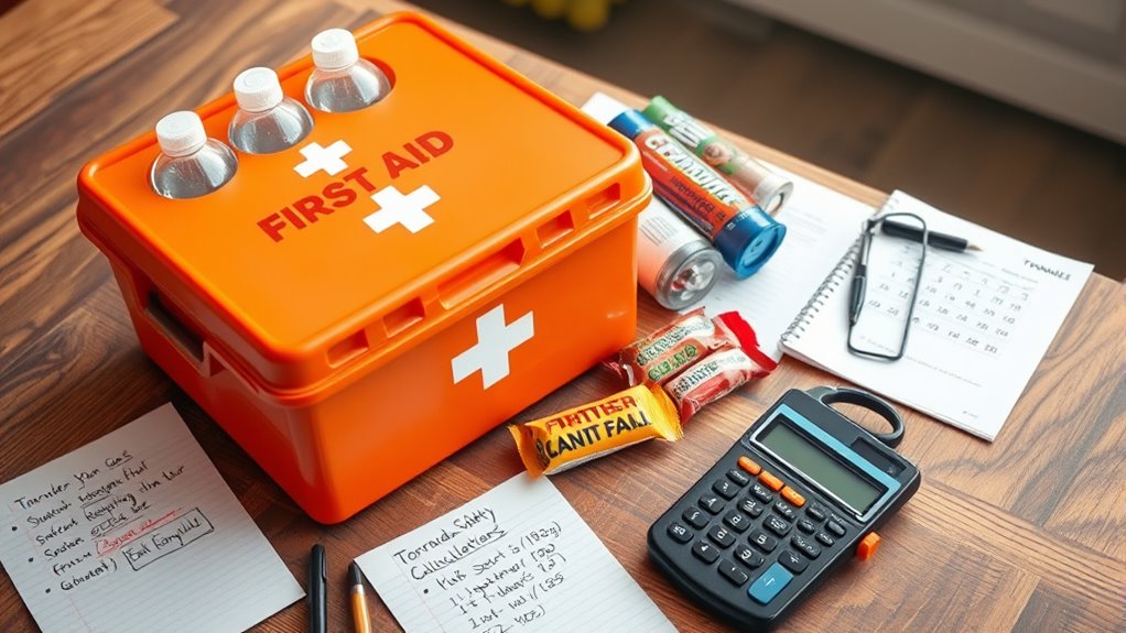 prepare emergency safety supplies