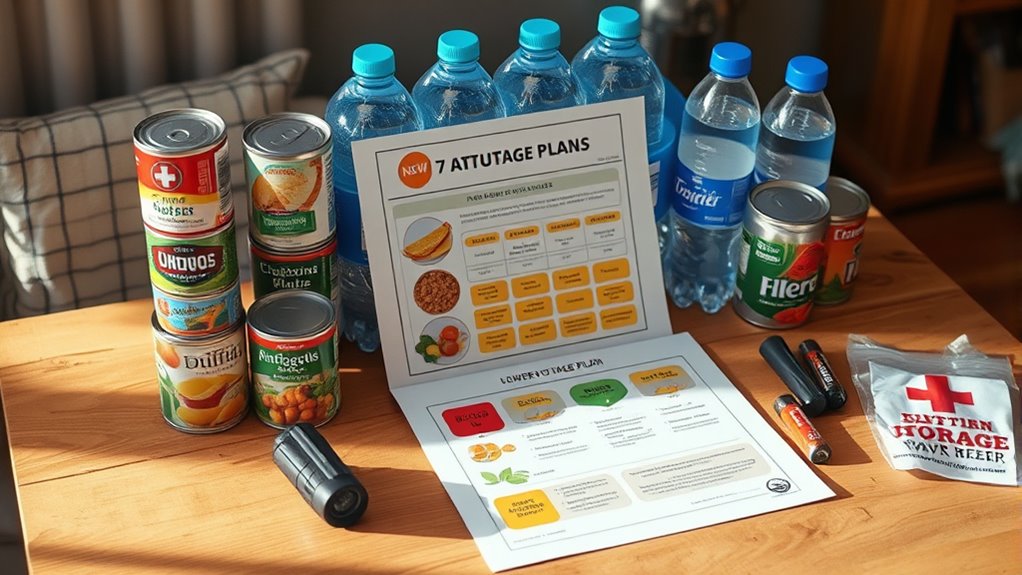 prepare supplies and organize
