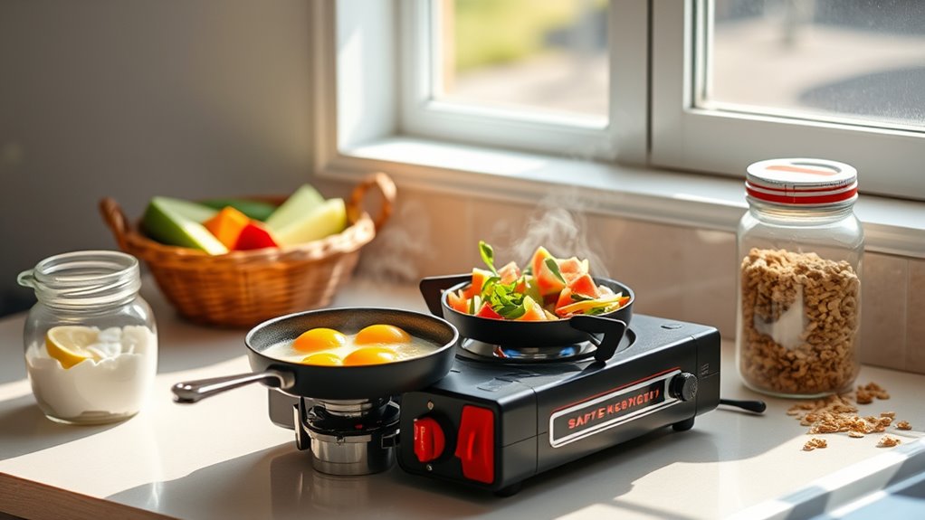 prepared portable no cook breakfasts