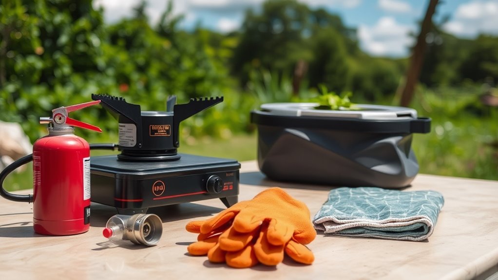 prevent fires during power outages