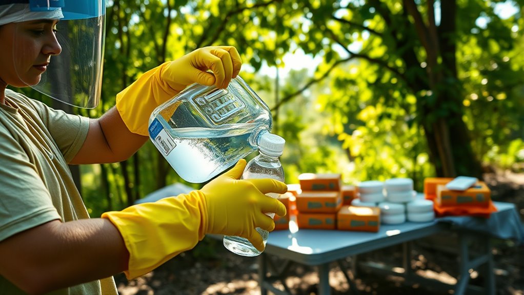 prevent waterborne illnesses safely