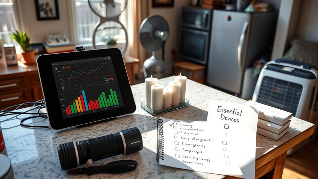 prioritize essential power needs