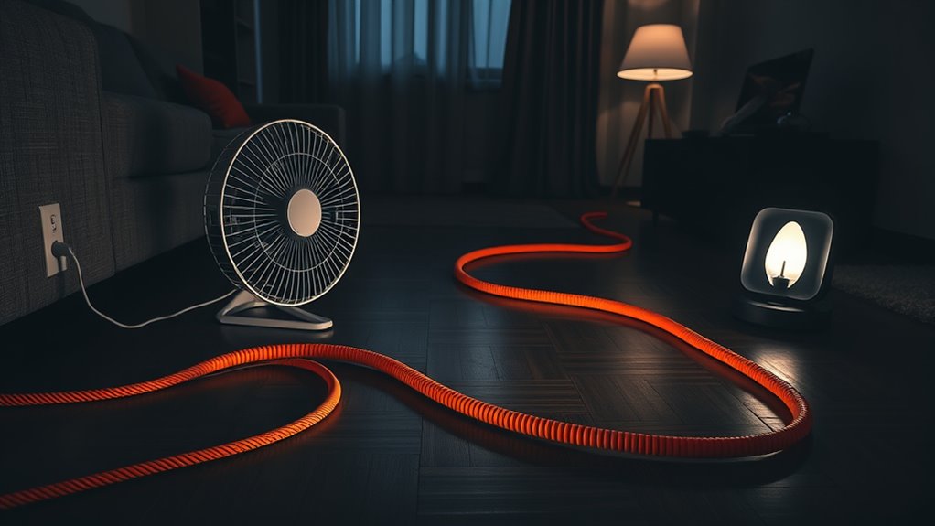 proper cord setup and usage