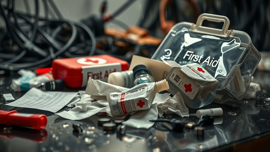 proper first aid application