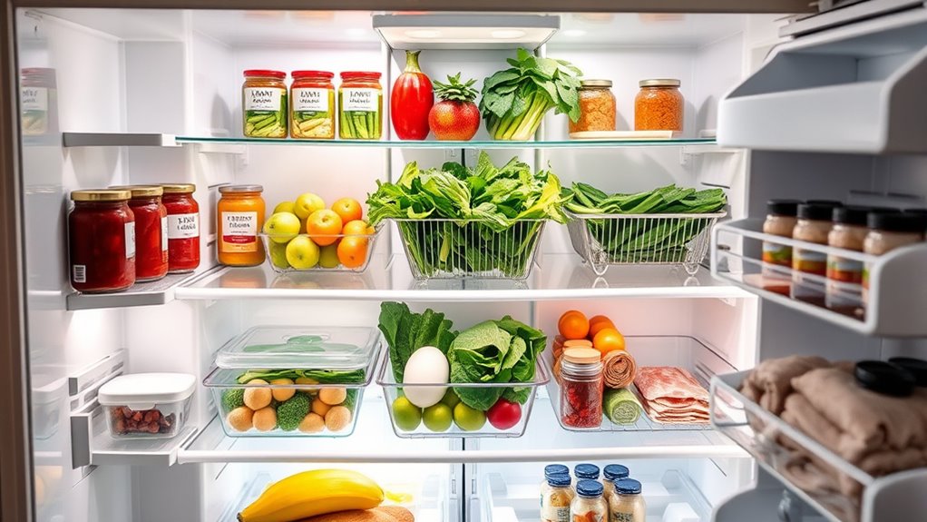 proper fridge organization techniques