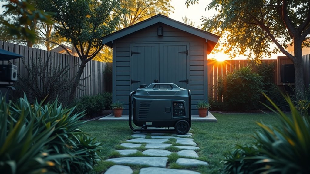 proper generator placement matters