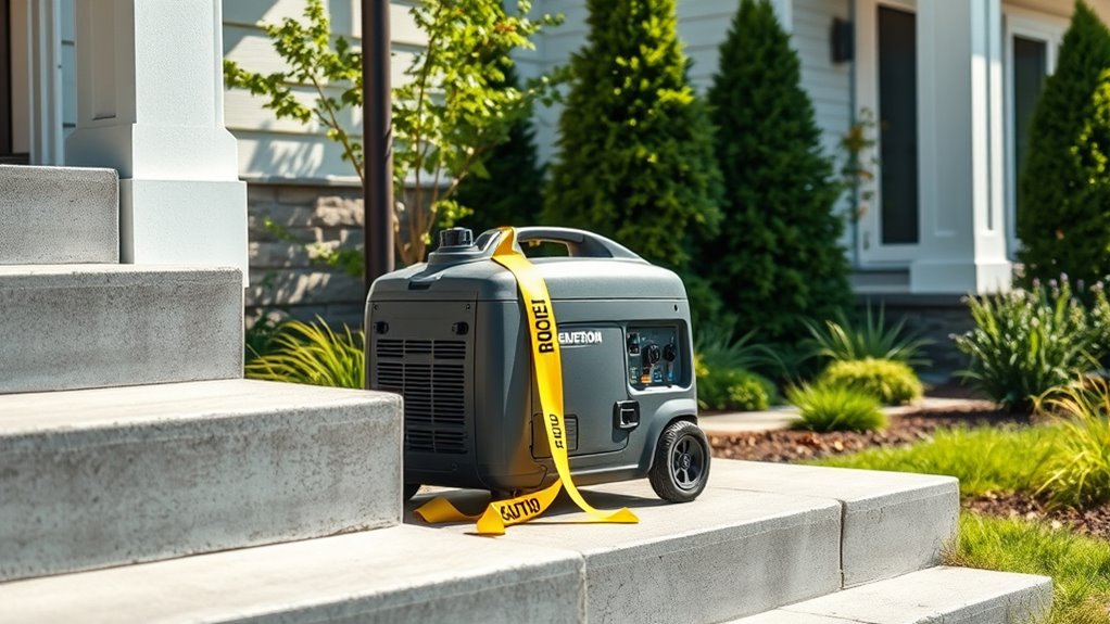 proper generator ventilation precautions