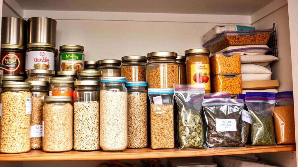proper pantry storage practices