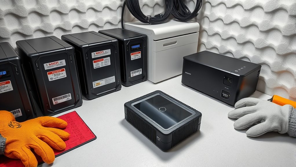 proper storage and charging