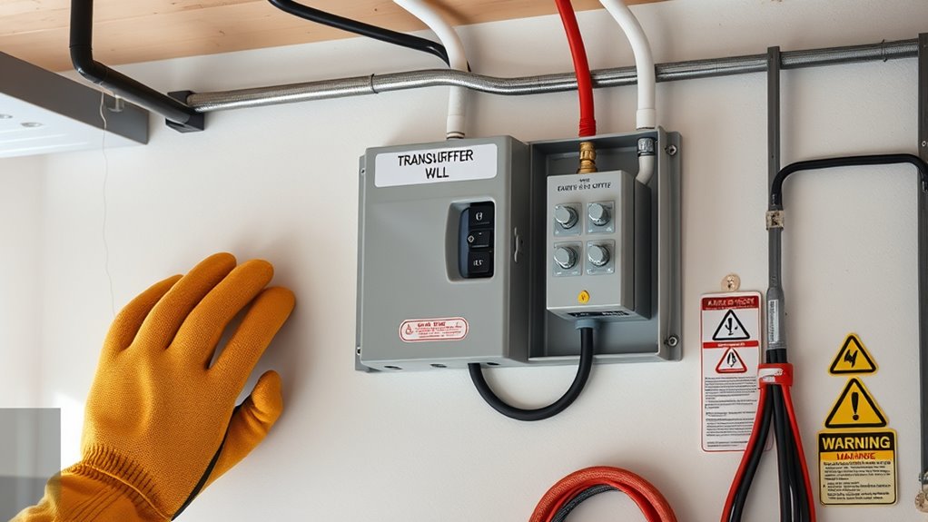 proper transfer switch installation